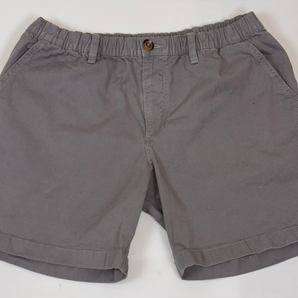 chubbies Gray Elastic Waist Hybrid Shorts